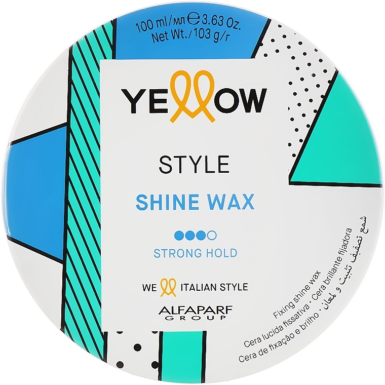 Haarwachs - Yellow Style Shine Wax — Bild N1