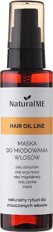 Haarmaske mit Honig in Sprayform - NaturalME Hair Oil Line — Bild N1