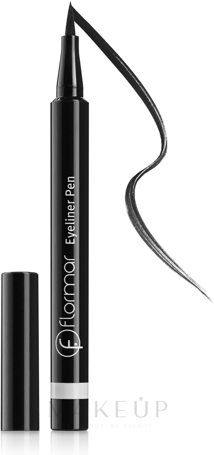 Wasserfester Eyeliner - Flormar Eyeliner Pen — Bild 600 - Black