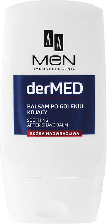 Feuchtigkeitsspendender After Shave Balsam für empfindliche Haut - AA Men derMED After-Shave Balm — Bild N2