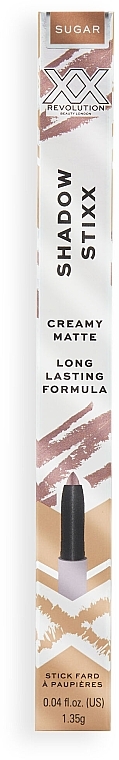 Lidschattenstift - XX Revolution Shadow Stixx Creamy Matte Long Lasting Formula  — Bild N3