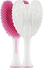 Entwirrbürste Engel kompakt weiß-rosa - Tangle Angel Cherub 2.0 Gloss White — Bild N2