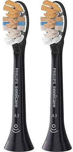 Austauschbare Zahnbürstenköpfe für elektrische Zahnbürste - Philips HX9092/10 A3 Premium All-in-1 Black — Bild N1