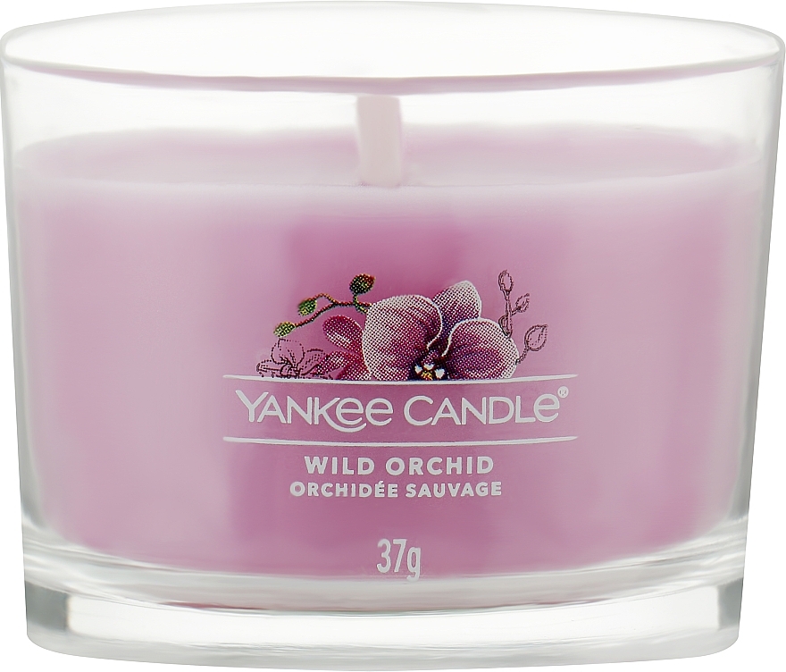 Duftkerzen-Set Wilde Orchidee - Yankee Candle Wild Orchid (candle/3x37g) — Bild N2