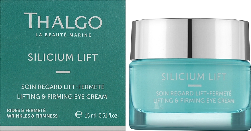 Lifting-Creme für die Augenpartie - Thalgo Silicium Lift Lifting & Firming Eye Cream — Bild N2