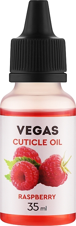 Nagelhautöl Himbeere - Vegas Nail Lacquer Cuticle Oil Raspberry — Bild N1