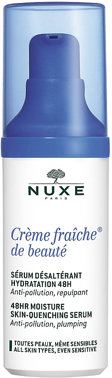Feuchtigkeitsspendendes Gesichtsserum - Nuxe Creme Fraiche De Beaute 48HR Moisture Skin-Quenching Serum