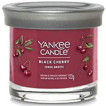 Düfte, Parfümerie und Kosmetik Duftkerze im Glas Black Cherry - Yankee Candle Singnature