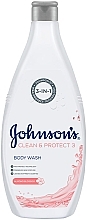 Duschgel - Johnson’s® Clean & Protect 3in1 Almond Blossoms Body Wash — Bild N1