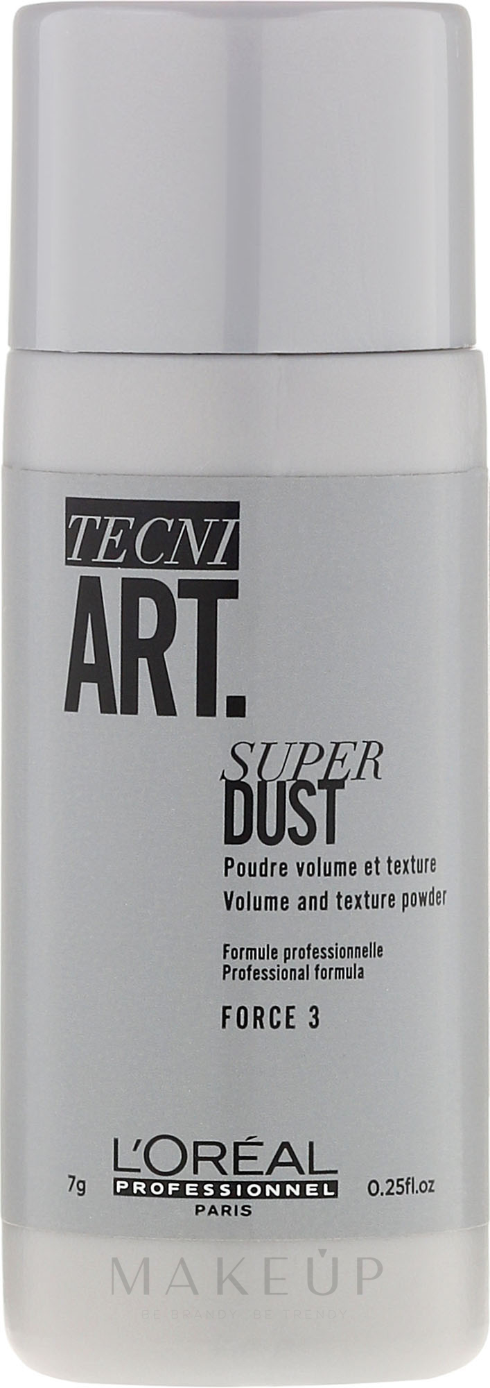 Mattierender Haarpuder für mehr Volumen - L'Oreal Professionnel Tecni.Art Super Dust Force 3 — Foto 7 g