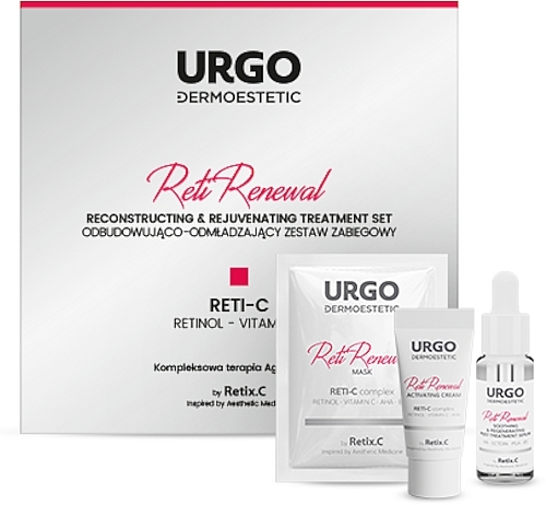 Gesichtspflegeset 7 St. - Urgo Dermoestetic Reti Renewal Reconstructing & Rejuvenating Treatment Set — Bild N2
