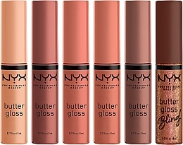 NYX Professional Makeup Home Alone Little Nero's Pizza Butter Gloss Set - Lippen-Make-up-Set — Bild N6