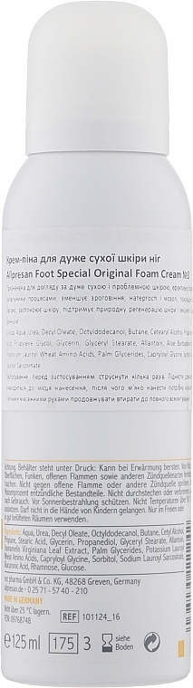 Schaum-Creme für sehr trockene bis schuppige Fußhaut mit 10% Urea und Aloe Vera - Allpresan Foot Special Schaum-Creme — Bild N3