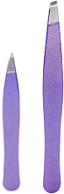 Düfte, Parfümerie und Kosmetik Pinzetten-Set lila 2 St. - Titania Tweezer Set Lilac