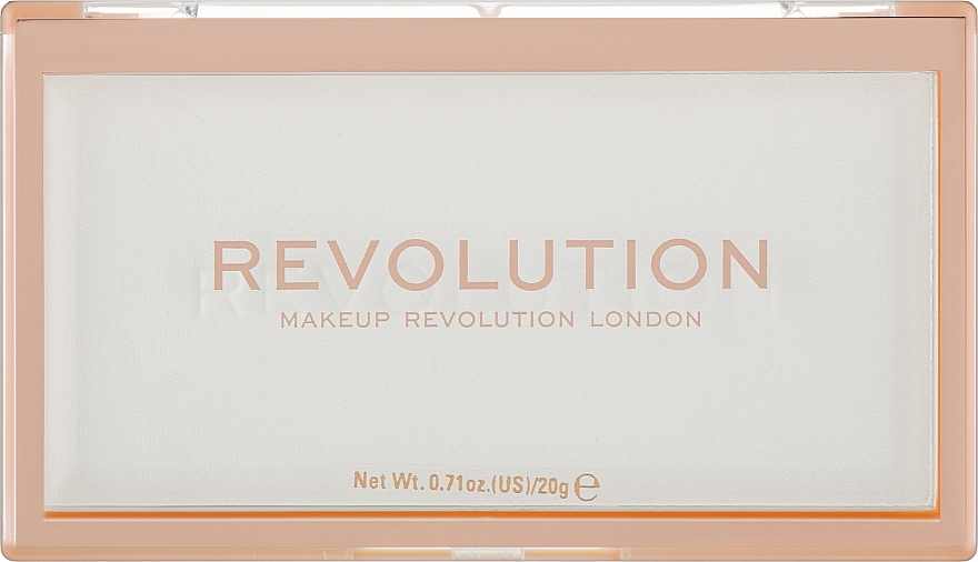Transparenter mattierender Gesichtspuder - Makeup Revolution Matte Base Powder — Bild N2