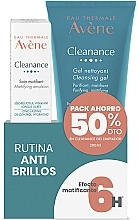 Set - Avene Cleanance Anti-Shine Routine (f/emulsion/40ml + cl/gel/200ml) — Bild N2