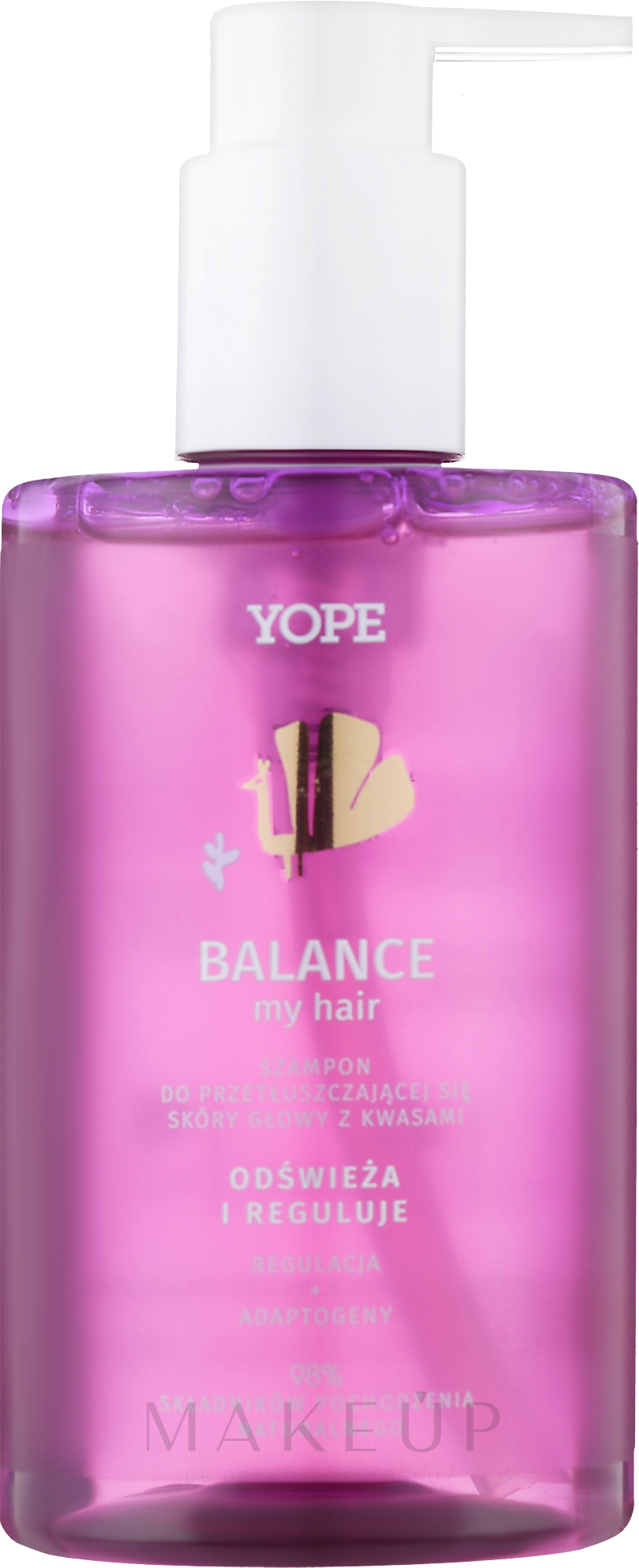 Ausgleichendes Shampoo für fettige Kopfhaut - Yope Balance — Bild 300 ml