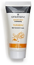 Reichhaltige Gesichtscreme mit Kurkuma für normale und Problemhaut - Orientana Rich Turmeric Cream — Bild N1