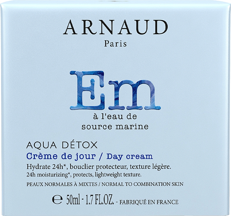 Tagesgesichtscreme für normale und Mischhaut - Arnaud Aqua Detox Day Cream — Bild N2