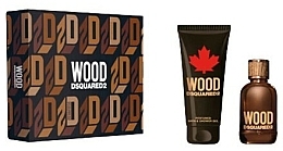 Düfte, Parfümerie und Kosmetik Dsquared2 Wood Pour Homme - Duftset (Eau de Toilette 100ml + Duschgel 150ml) 