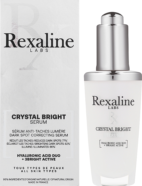 Aufhellendes Gesichtsserum - Rexaline Crystal Bright Serum — Bild N2