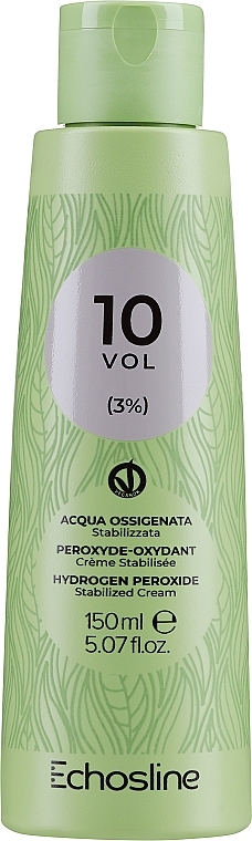 Creme-Oxidationsmittel - Echosline Hydrogen Peroxide Stabilized Cream 10 vol (3%) — Foto N1