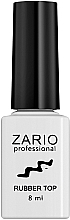 Kautschuk-Nagelüberlack - Zario Professional Rubber Top — Bild N1