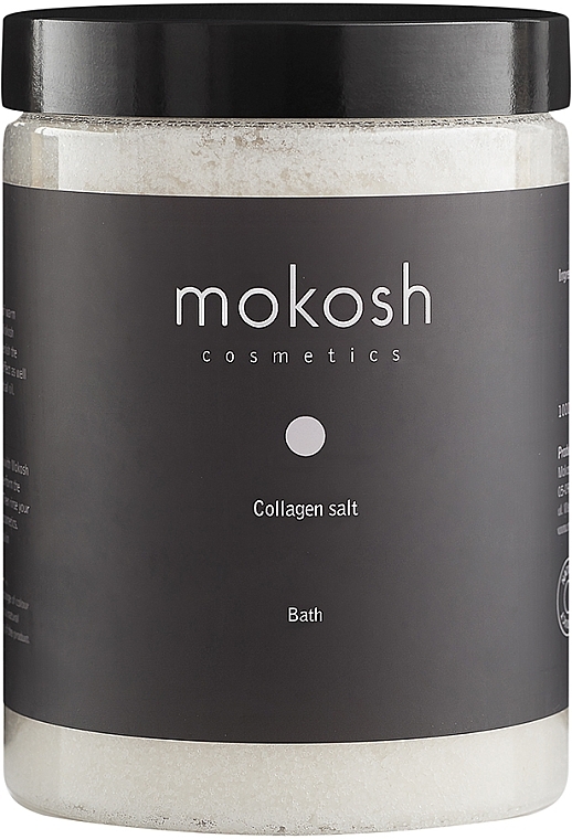 Bade- und Peelingsalz mit Kollagen - Mokosh Cosmetics Collagen Bath Salt — Bild N1