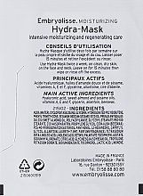 GESCHENK! Feuchtigkeitsspendende Gesichtsmaske - Embryolisse Laboratories Hydra-Masque (Probe)  — Bild N2