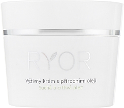 Nährende Gesichtscreme für trockene und empfindliche Haut mit natürlichen Ölen - Ryor Face Care — Bild N2