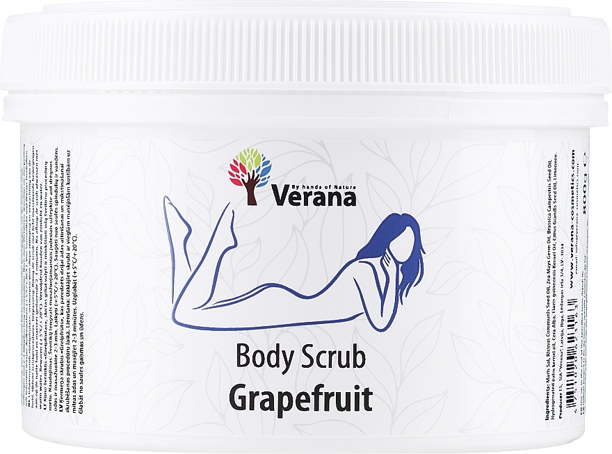 Körperpeeling Grapefruit - Verana Body Scrub Grapefruit — Bild N2