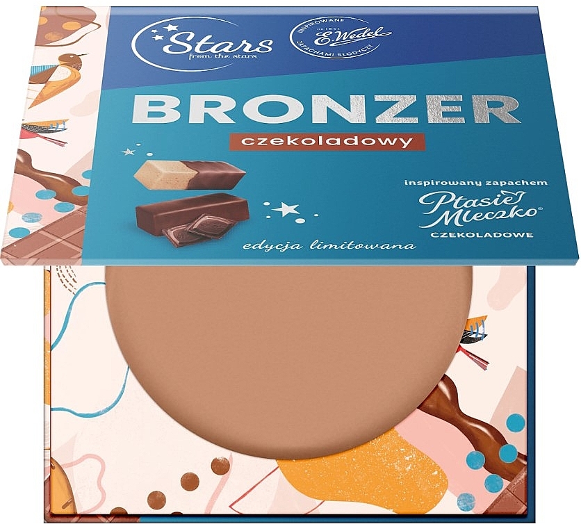 Schokoladen-Gesichtsbronzer - Stars from The Stars x Wedel Chocolate Bronzer — Bild N1