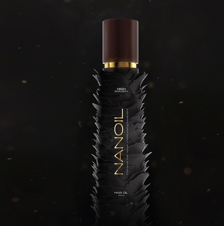 Öl für Haare mit hoher Porösität - Nanoil Hair Oil High Porosity — Bild N2