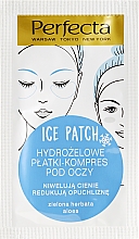 Düfte, Parfümerie und Kosmetik Hydrogel Augenpatches - DAX Perfecta Ice Eye Patch