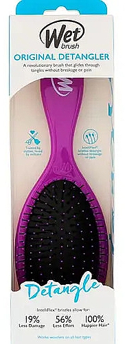 Haarbürste - Wet Brush Original Detangler Purple — Bild N2