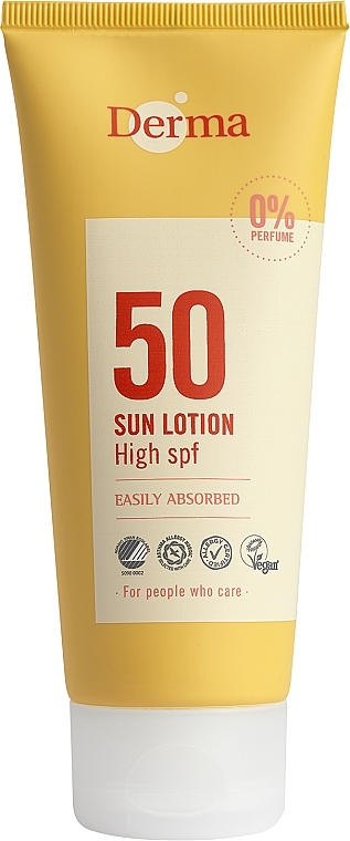 Sonnenschutz Lotion SPF 50 parfümfrei - Derma Sun Lotion SPF50
