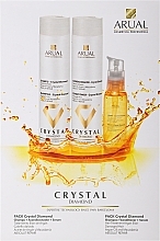 Düfte, Parfümerie und Kosmetik Haarpflegeset - Arual Crystal Diamond Kit (Haarshampoo 250ml + Conditioner 250ml + Serum 100ml)