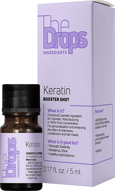 Haarkomplex - Pharma Group Laboratories The Drops Keratin Booster Shot  — Bild N3