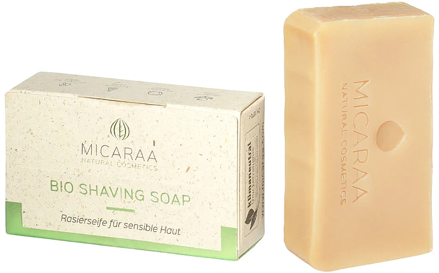 Rasierseife - Micaraa Bio Shaving Soap — Bild N1