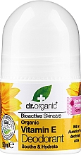 Düfte, Parfümerie und Kosmetik Deo Roll-on mit Vitamin E - Dr. Organic Bioactive Skincare Vitamin E Deodorant