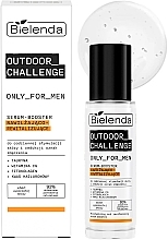 Feuchtigkeitsspendendes und regenerierendes Serum für Männer  - Bielenda Only For Men Outdoor Challenge Serum	 — Bild N1