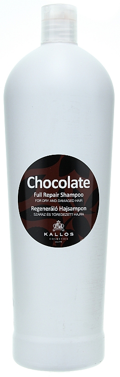 Shokolade Regenerierendes Shampoo für trockenes und brüchiges Haar - Kallos Cosmetics Chocolate Full Repair Shampoo — Bild N1