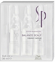 Haarserum für vitales und kräftiges Haar und gegen Haarausfall - Wella SP Balance Scalp Energy Serum — Foto N2