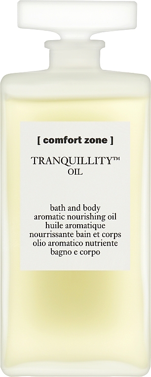 Nährendes und aromatisches Bade- und Körperöl - Comfort Zone Tranquillity Bath Oil — Bild N1