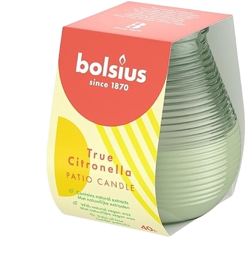 Duftkerze in Tasse, 40H, grün - Bolsius True Citronella — Bild N2