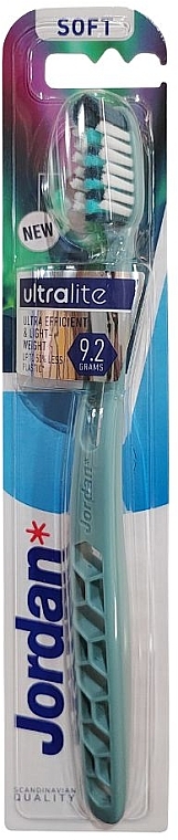 Zahnbürste weich türkis - Jordan Ultralite Soft Toothbrush — Bild N1