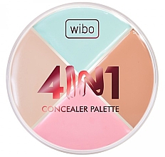 Düfte, Parfümerie und Kosmetik Concealer Quartett - Wibo 4in1 Concealer Palette