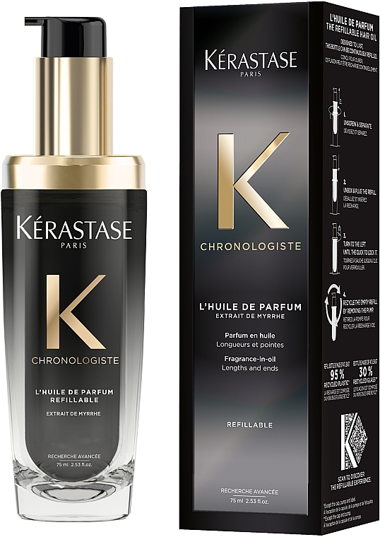 Haaröl - Kerastase Chronologiste Fragrance-in-oil Refillable — Bild N2