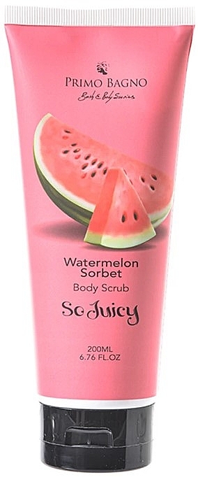 Körperpeeling Wassermelonensorbet - Primo Bagno Watermelon Sorbet Body Scrub (Tube) — Bild N1