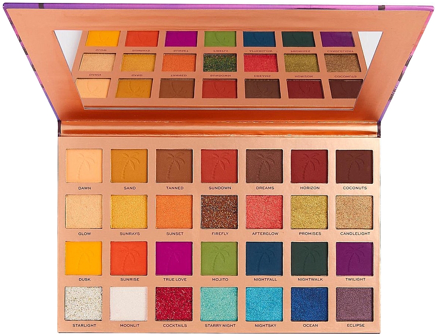 Lidschattenpalette - Makeup Revolution x Tammi Tropical Twilight Shadow Palette — Bild N3